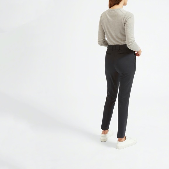 Like New Everlane Slim Wool Pant - Navy - Picture 2 of 9